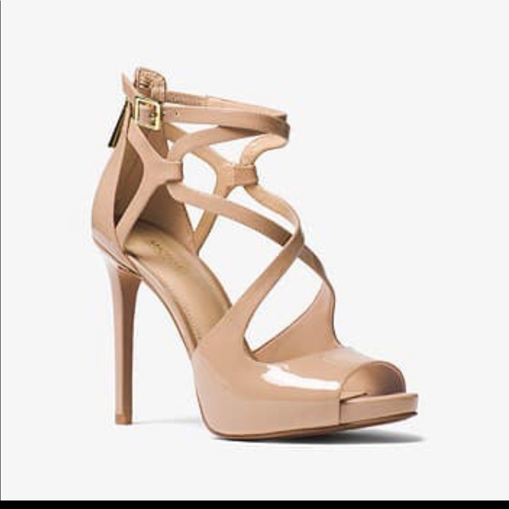 COPY - Michael Kors Catia Patent Leather Sandal